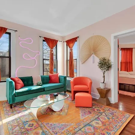 Peachy Paradise In East Rock Near Dt/Yale New Haven Esterno foto